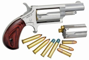 New! North American Arms Convertible Rimfire Mini-Revolver with Eagle Head Grip